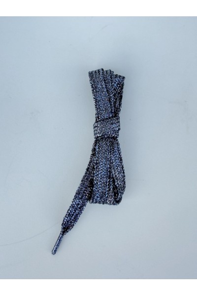 Laces Black Silver Sparkle